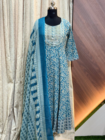 S355 -   Anarkali kurtis with duppatta