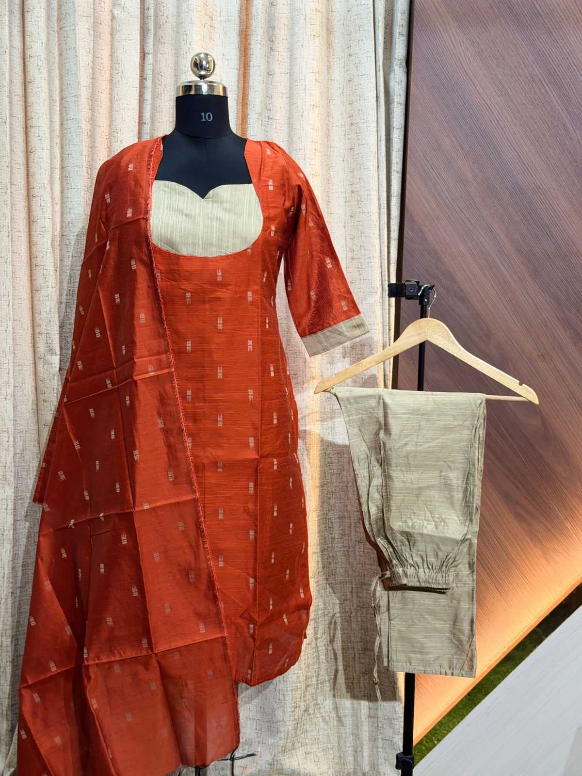 S364  - Kurti with Pant and Dupatta