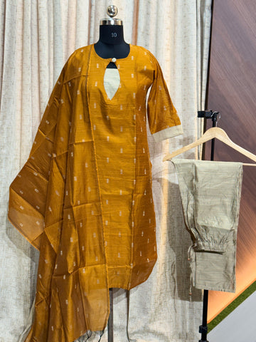 S371  - Kurti with Pant and Dupatta