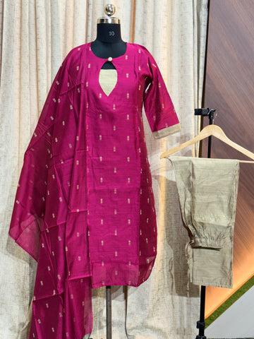 S375 - Kurti with Pant and Dupatta