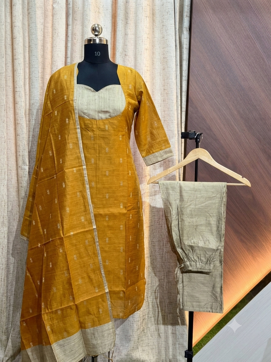 S378 - Kurti with Pant and Dupatta