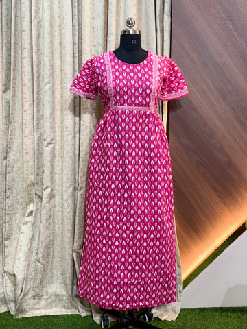 9963 - Frock Style Nighty
