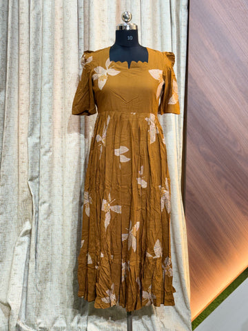 A100 - Fit & Flared Frock