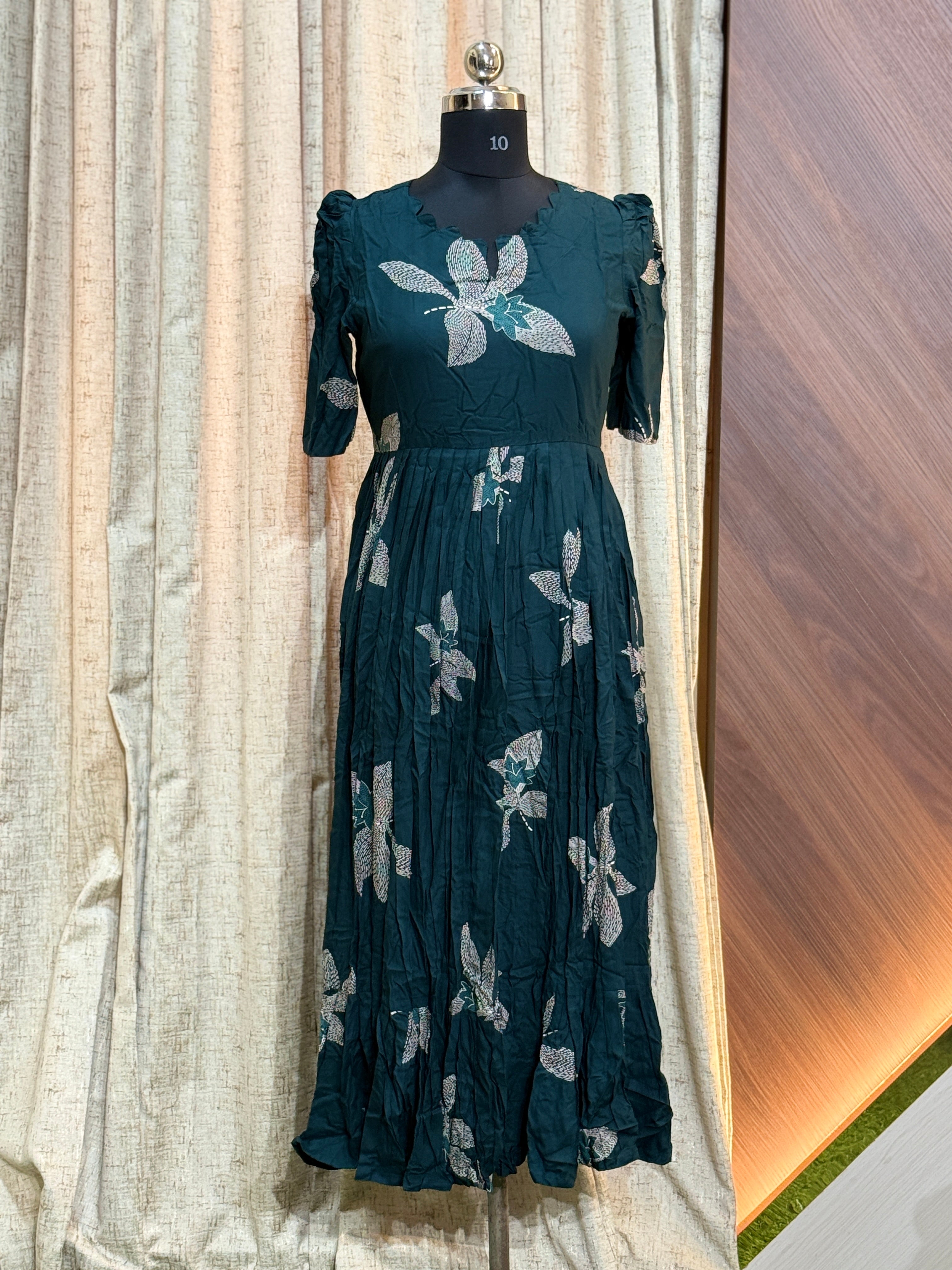 A099 - Fit & Flared Frock