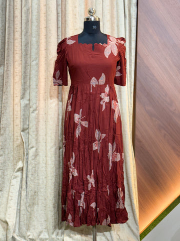 A103 - Fit & Flared Frock