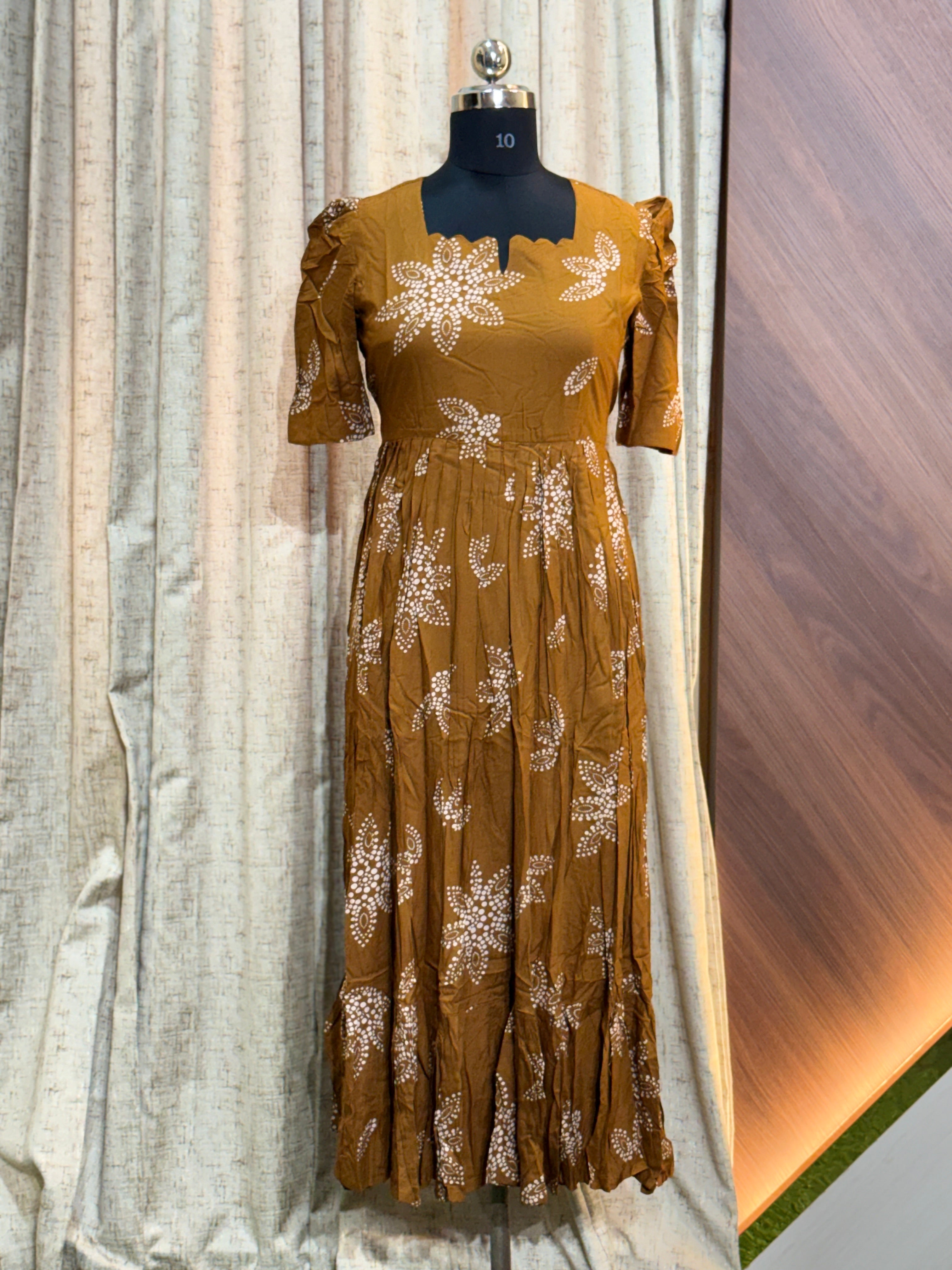 A108 - Fit & Flared Frock