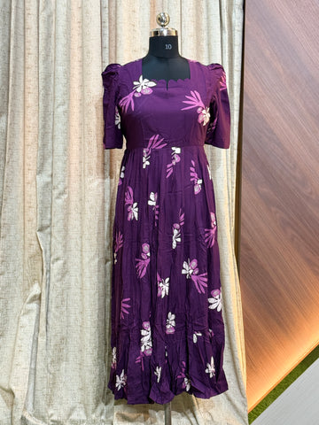 A114 - Fit & Flared Frock