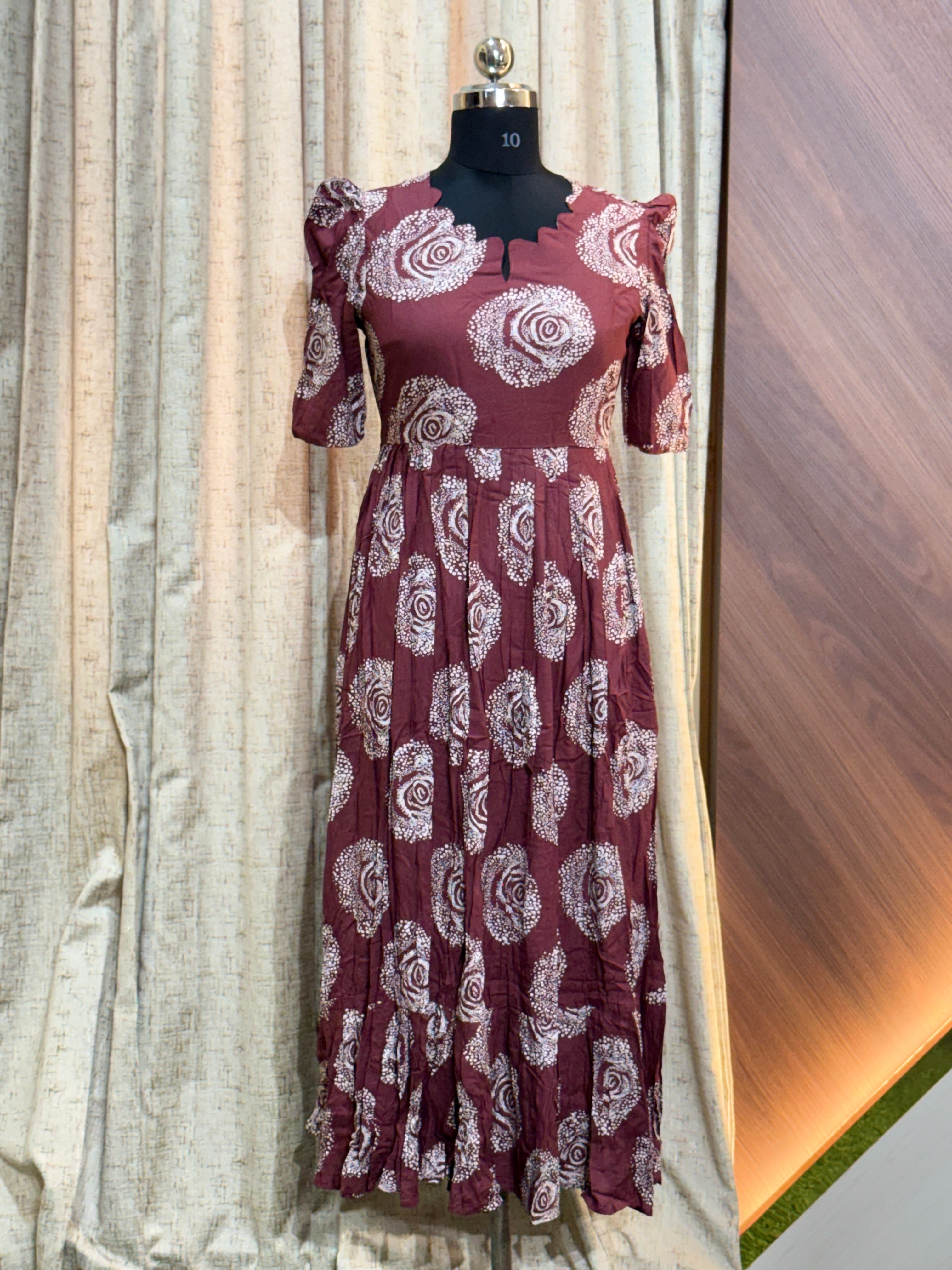 A112 - Fit & Flared Frock