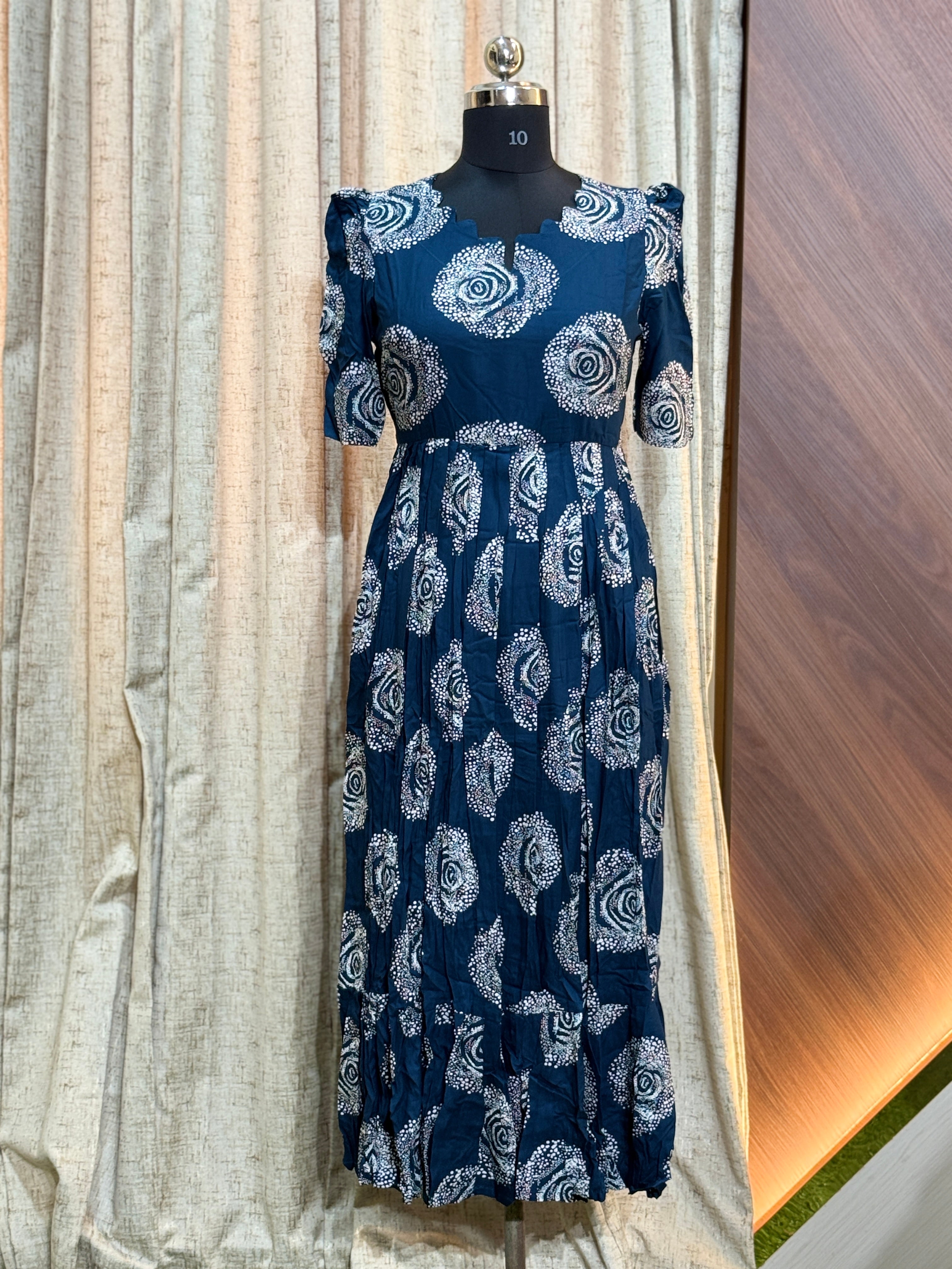 A117 - Fit & Flared Frock