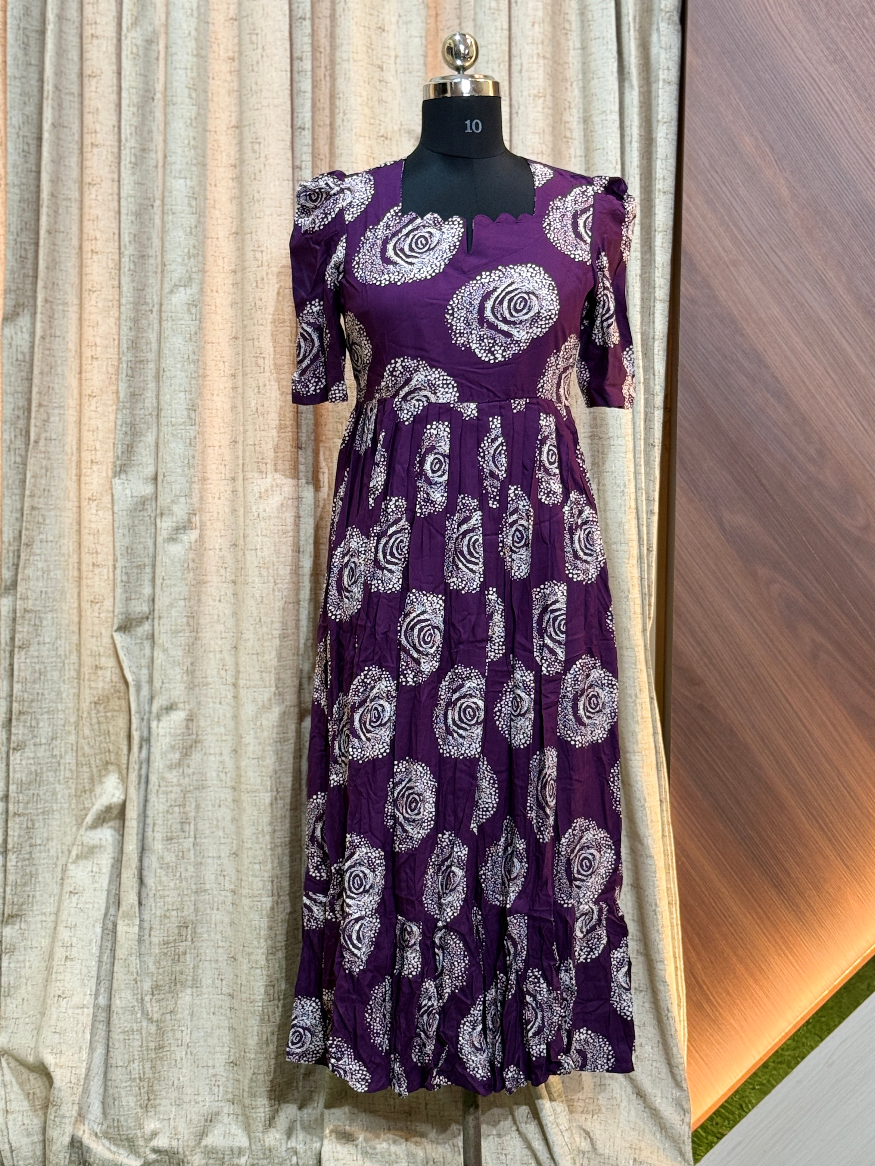 A116 - Fit & Flared Frock