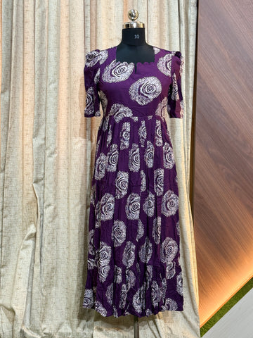 A116 - Fit & Flared Frock