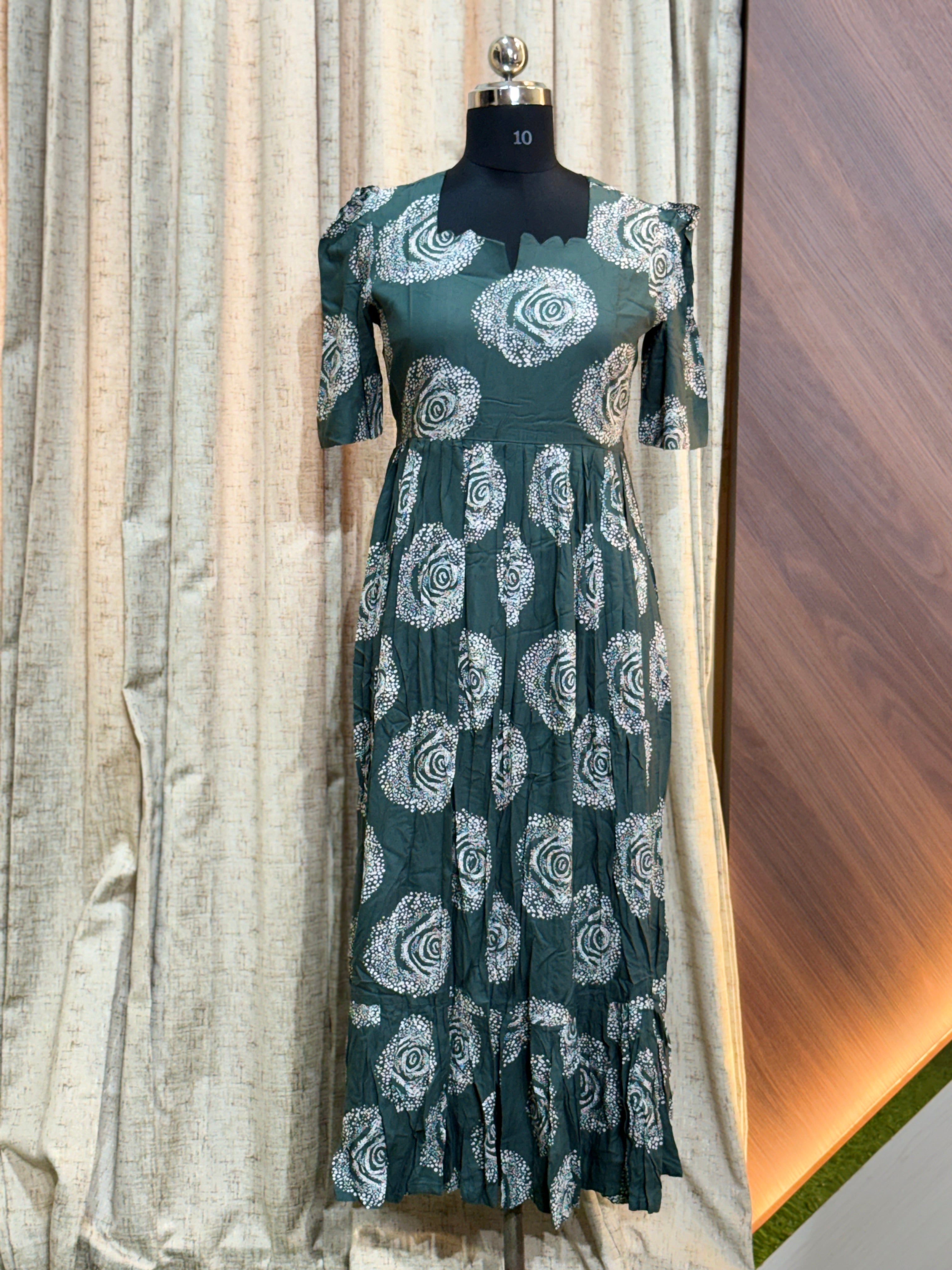 A118 - Fit & Flared Frock