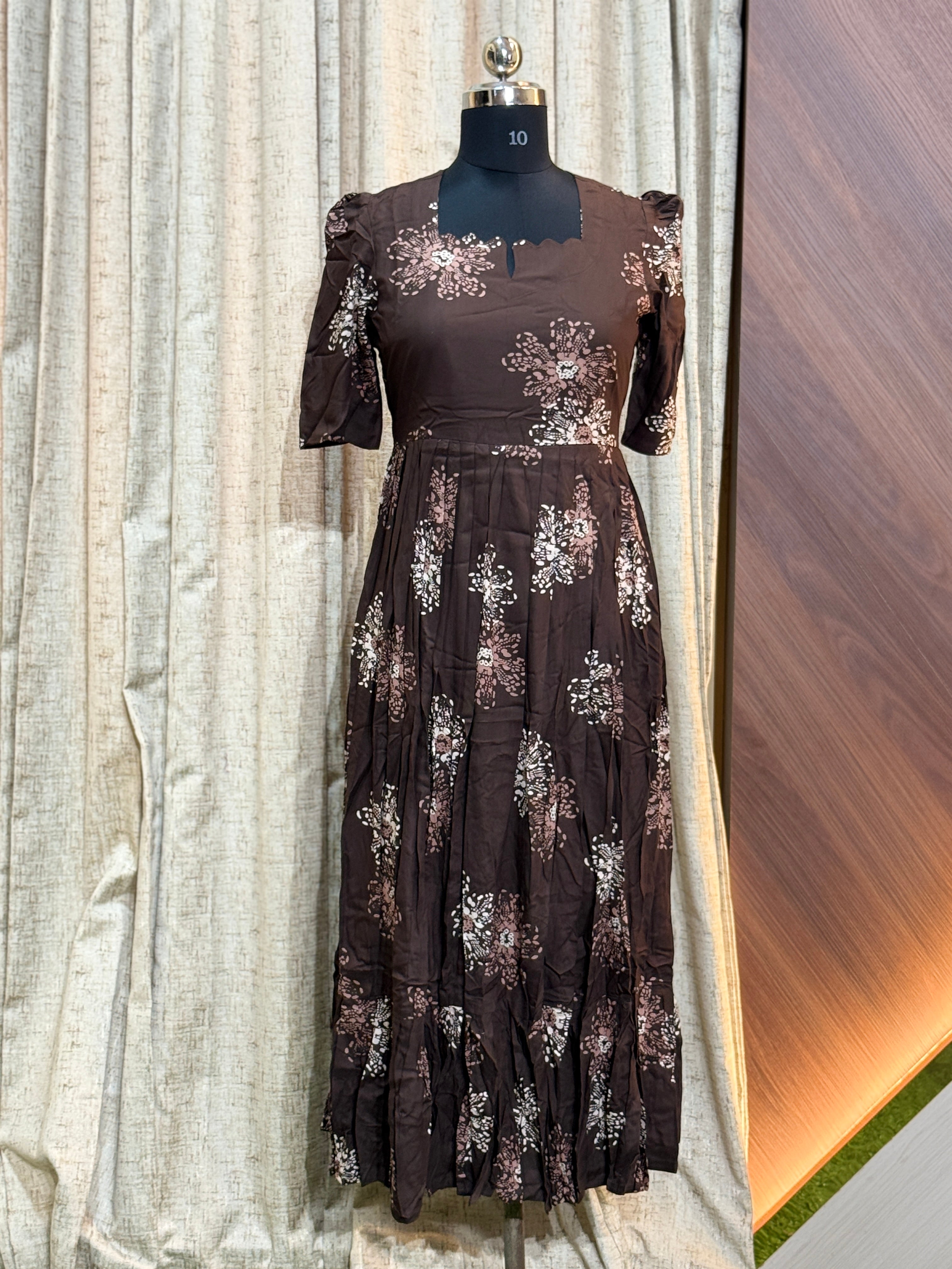 A119 - Fit & Flared Frock
