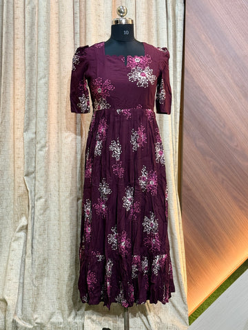 A115 - Fit & Flared Frock
