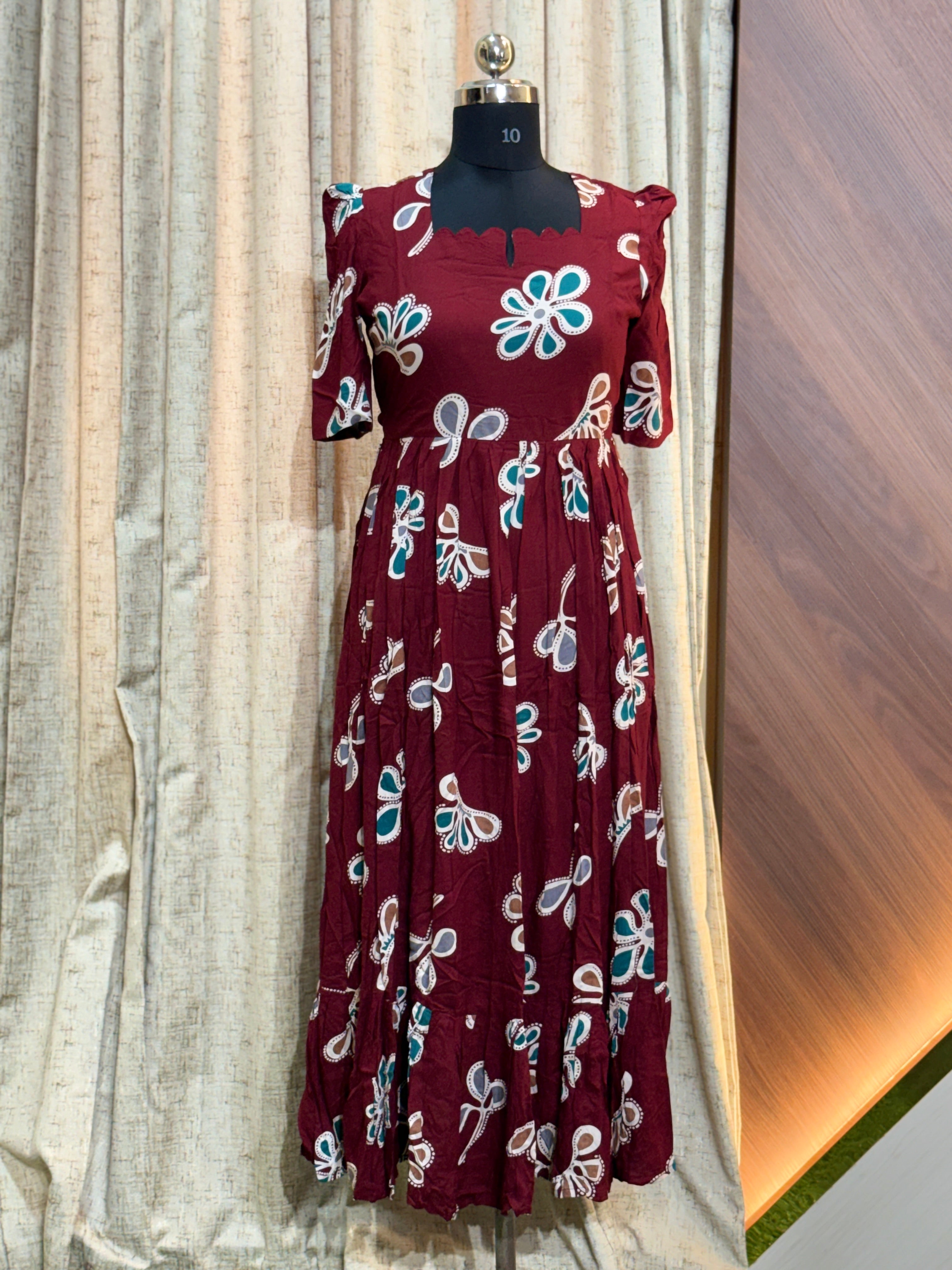 A122 - Fit & Flared Frock