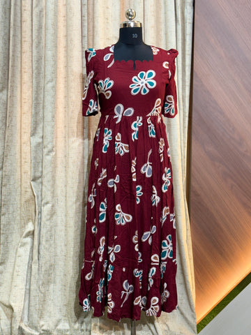 A122 - Fit & Flared Frock