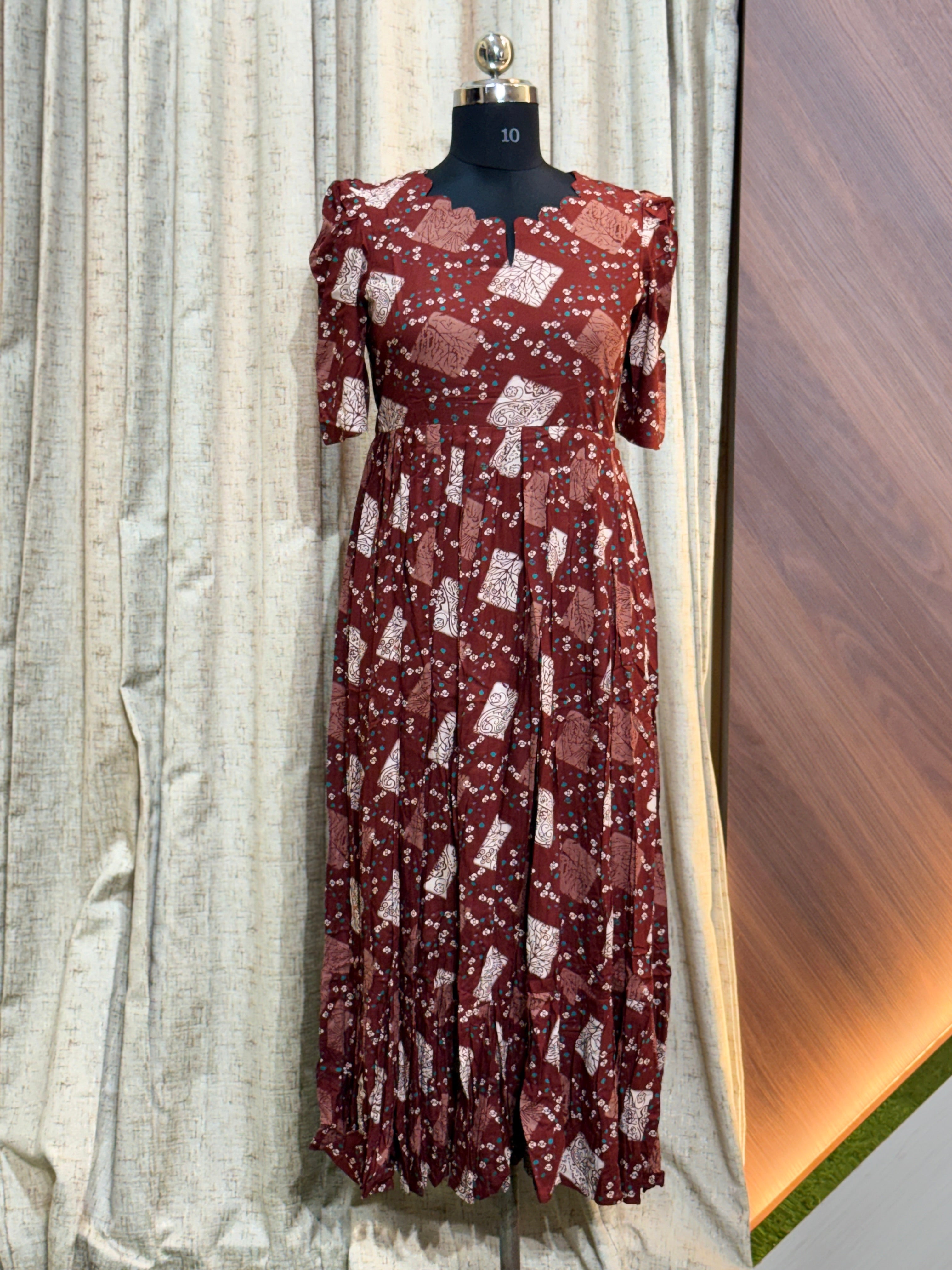 A124 - Fit & Flared Frock