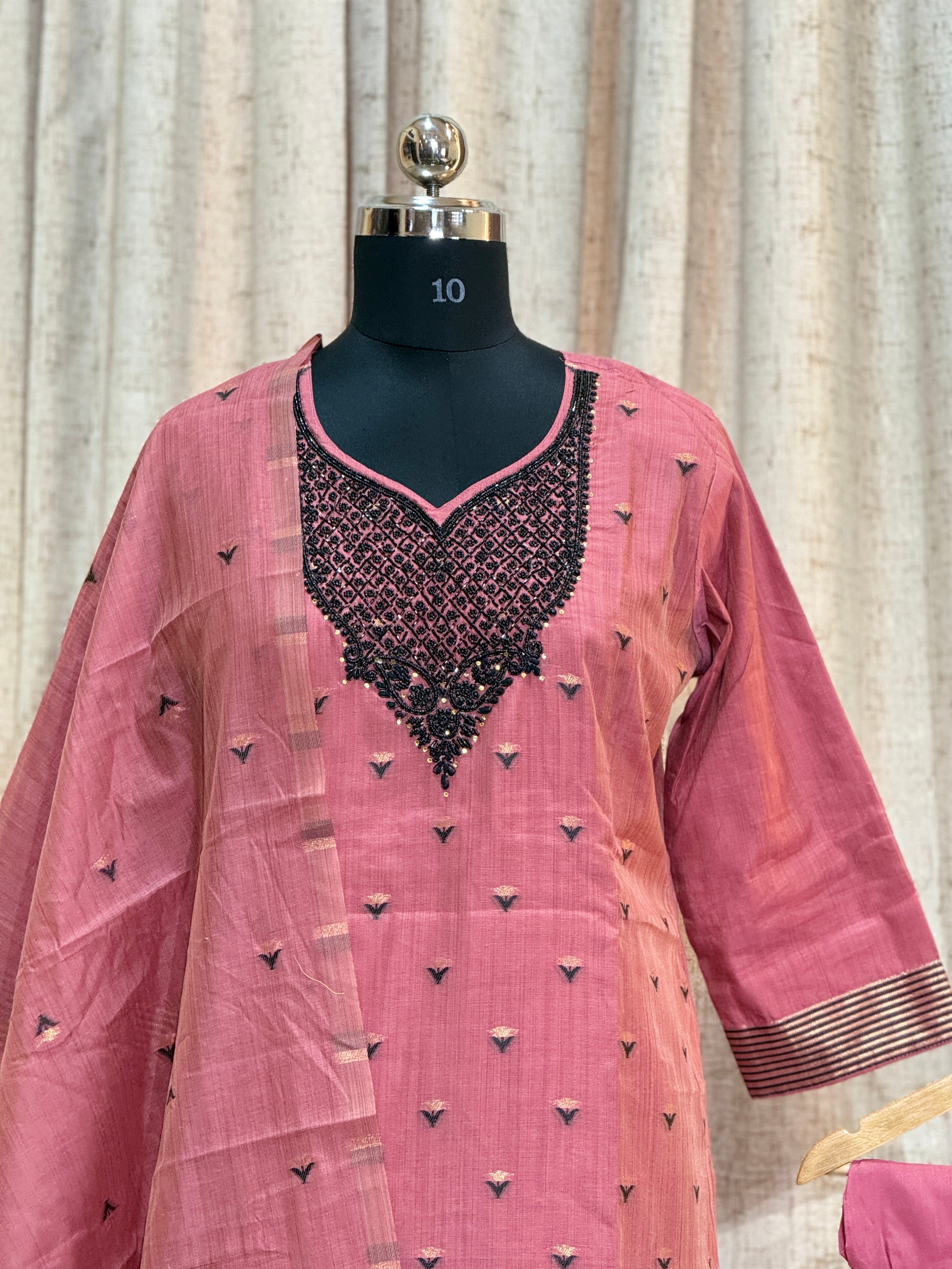 A144  - Kurti with Pant and Dupatta