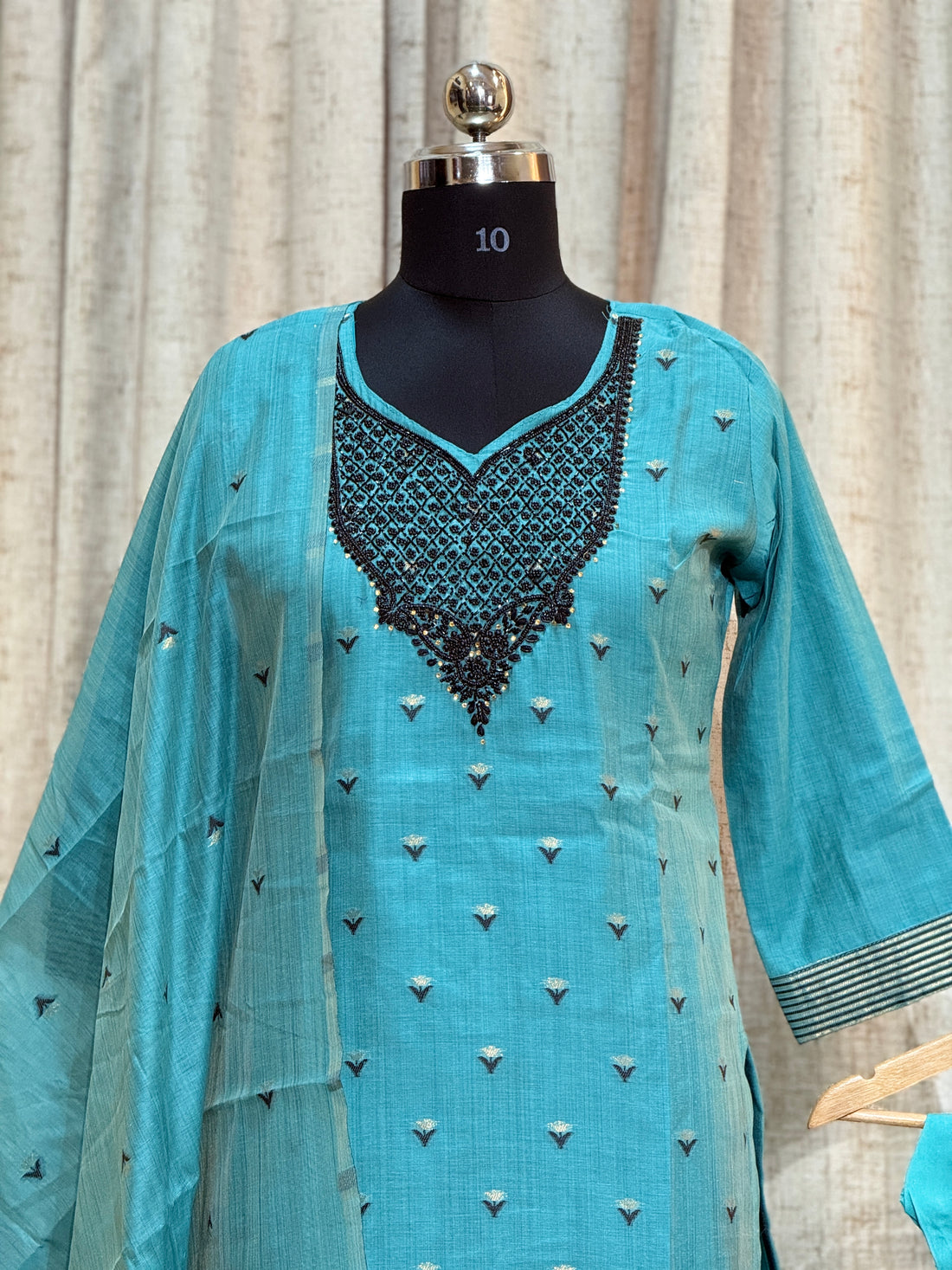 A142  - Kurti with Pant and Dupatta