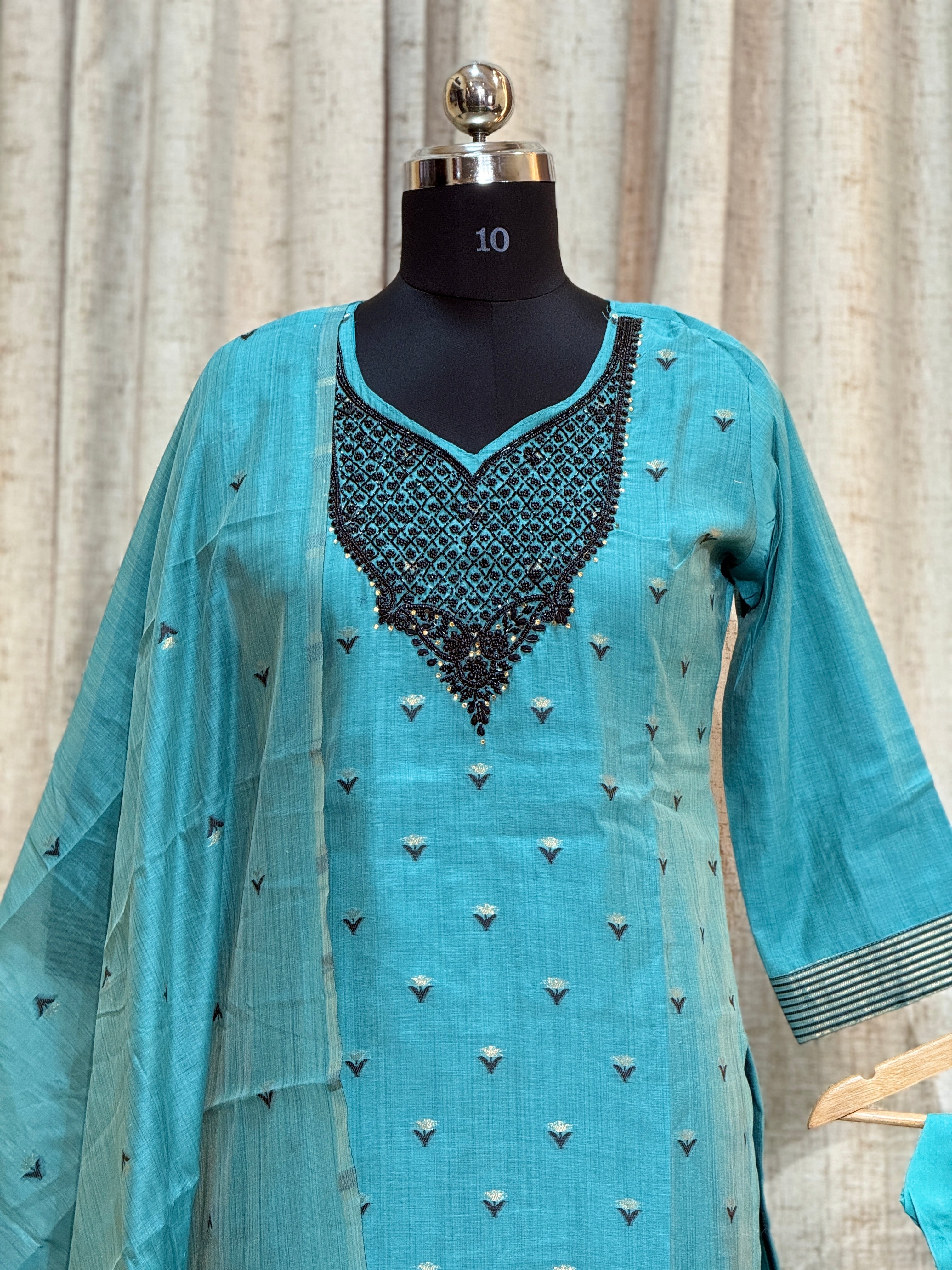 A142  - Kurti with Pant and Dupatta