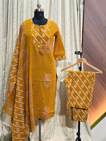 A200 - Kurti with Pant and Dupatta