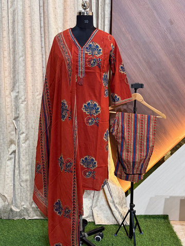 A202 - Kurti with Pant and Dupatta