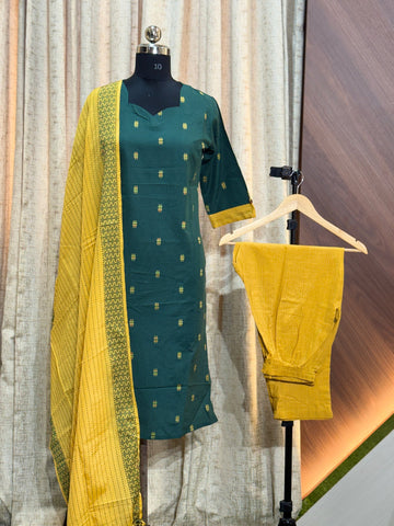 A257 - Cotton 3pc Kurta Set