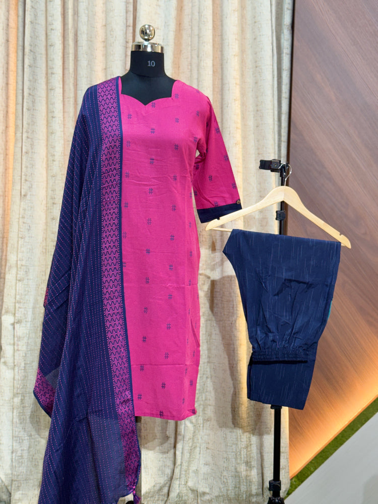A253 - Cotton 3pc Kurta Set