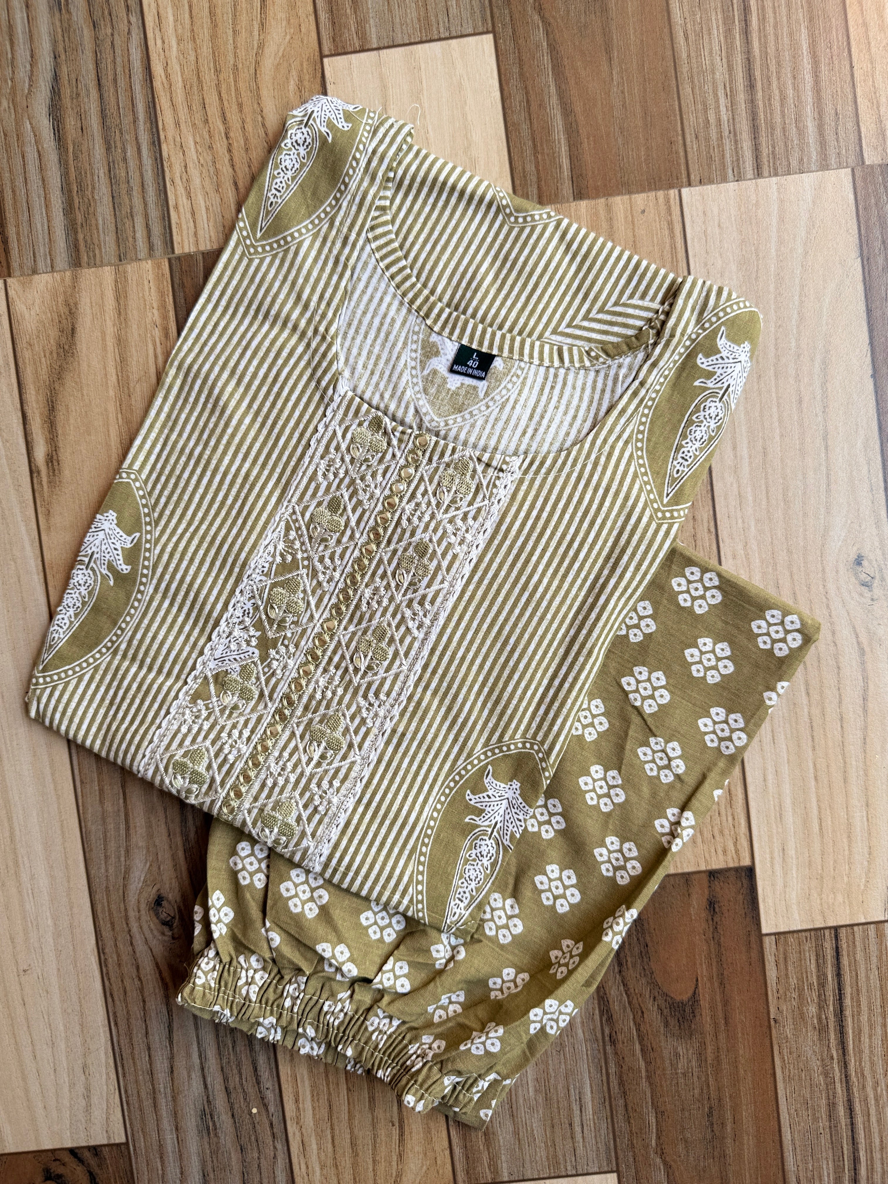 A299 -  Cotton Co-ords