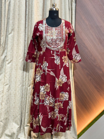 A359  -  Anarkali Kurtis