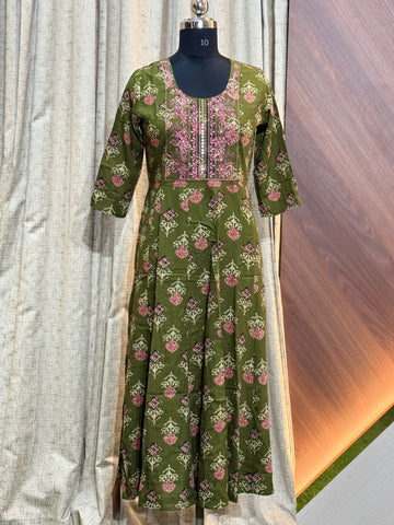 A361  -  Anarkali Kurtis
