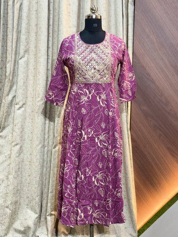 A364 -  Anarkali Kurtis