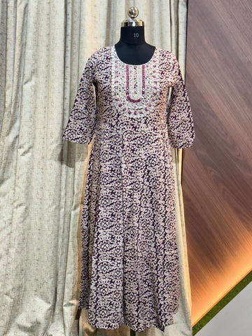 A358  -  Anarkali Kurtis