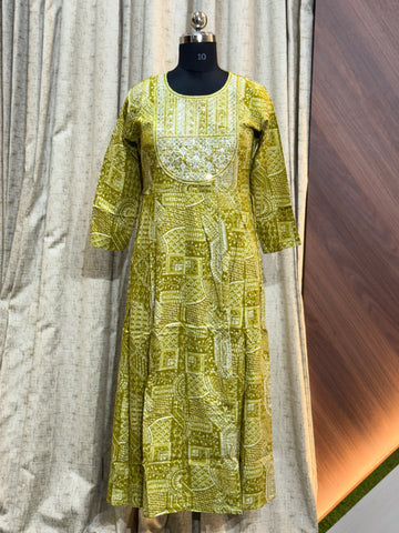 A377 -  Anarkali Kurtis