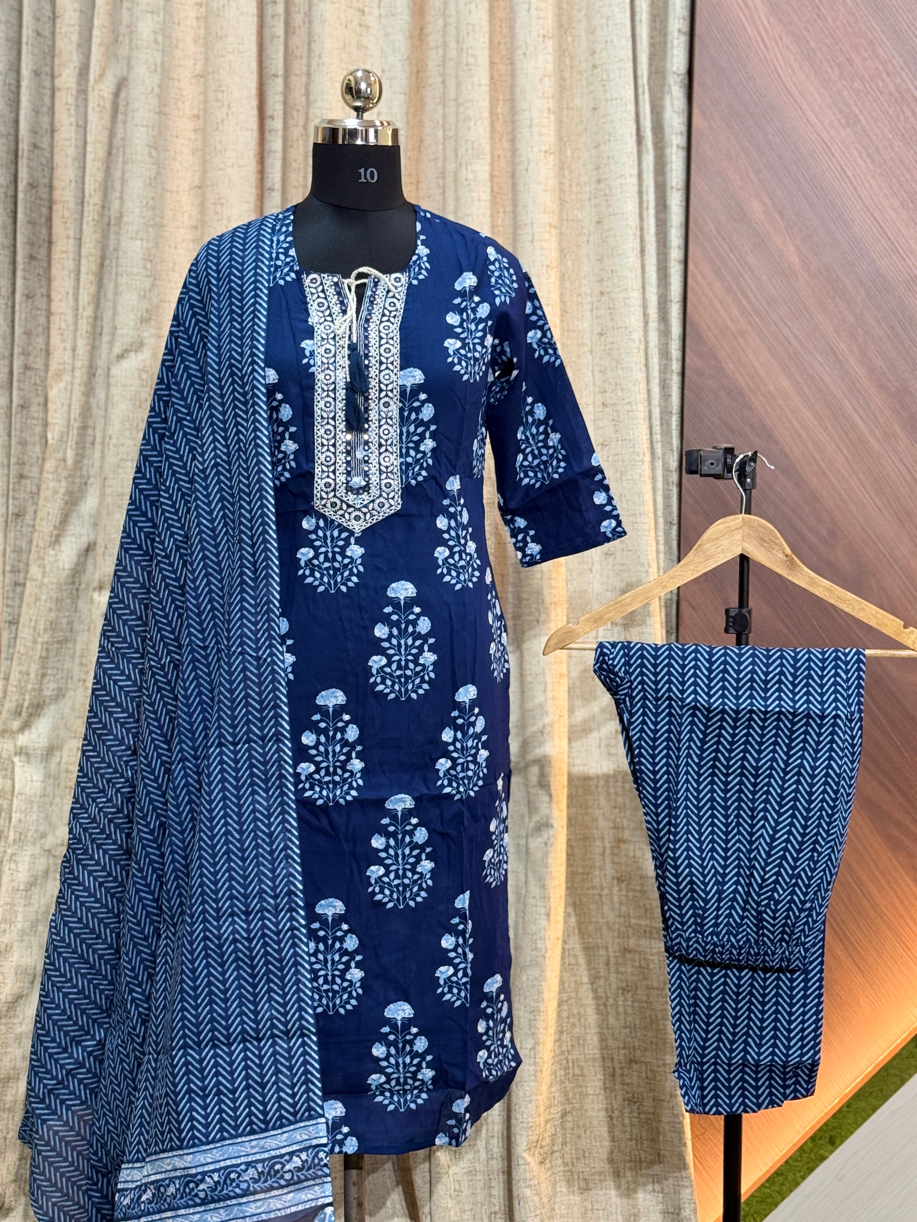 A494 - Kurti with Pant and Dupatta