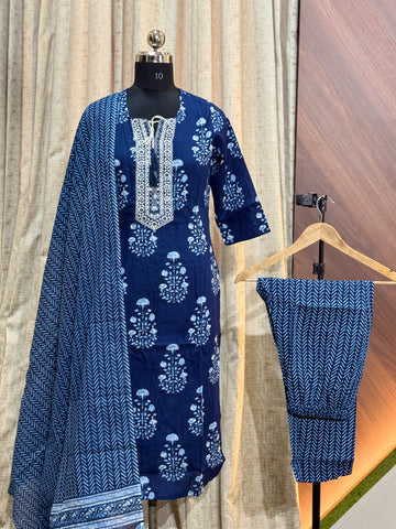 A494 - Kurti with Pant and Dupatta