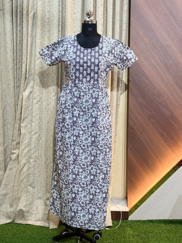 A658 - Frock Style Nighty