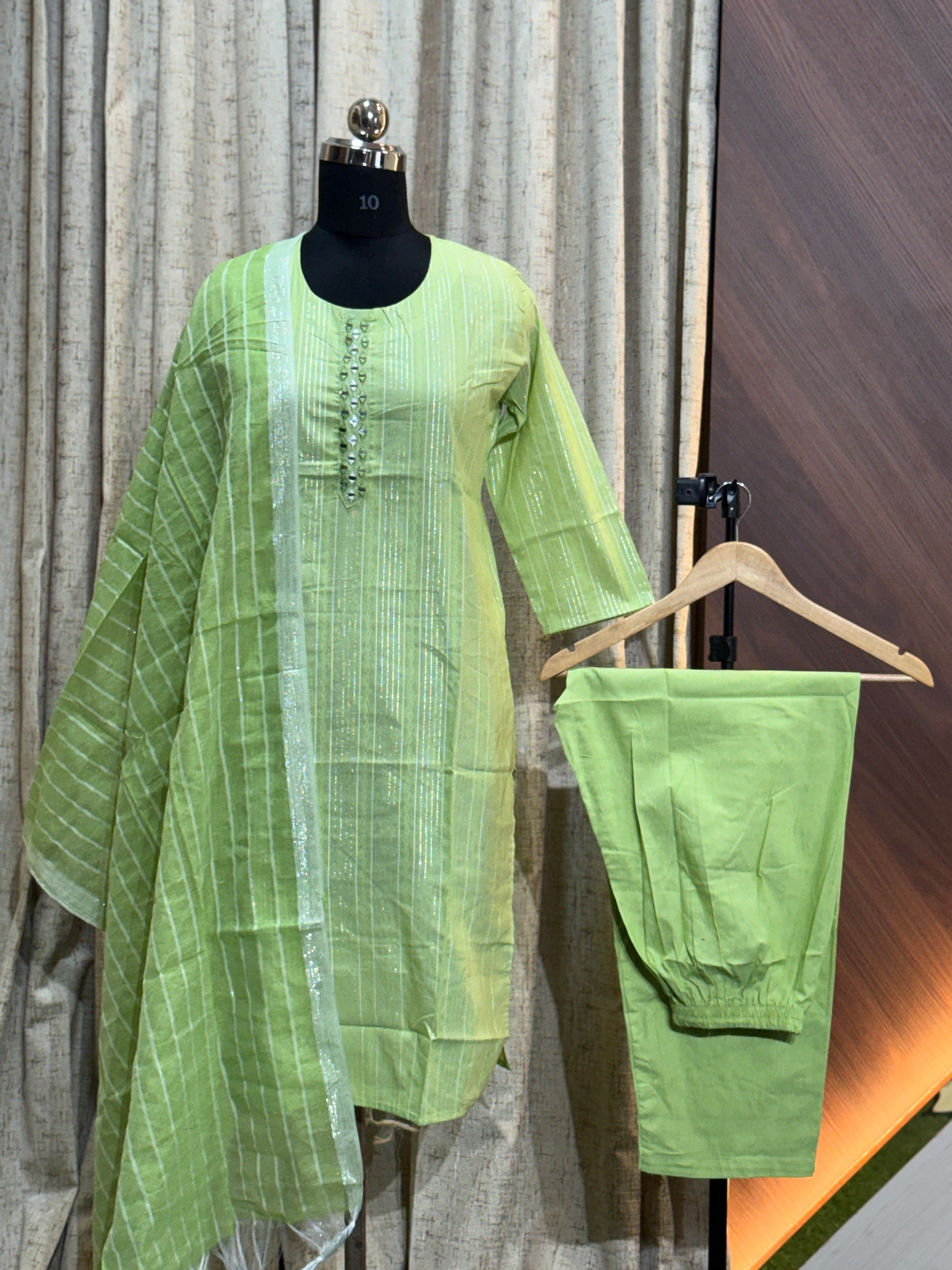 A720 - Cotton 3pc Kurta Set