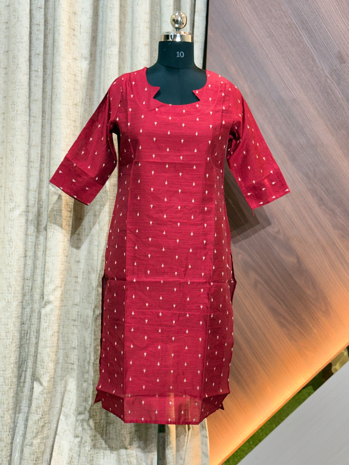A907 - RAW SILK KURTIS