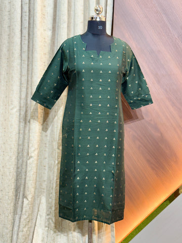 A901 - RAW SILK KURTIS
