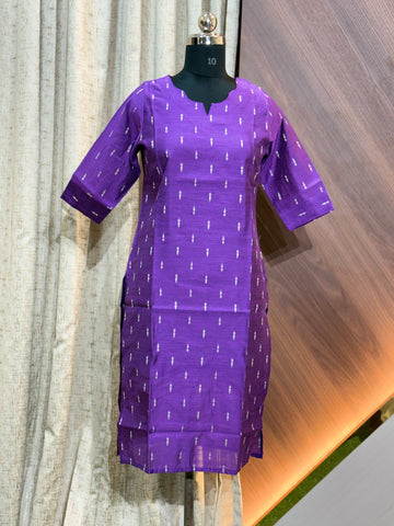 A902 - RAW SILK KURTIS
