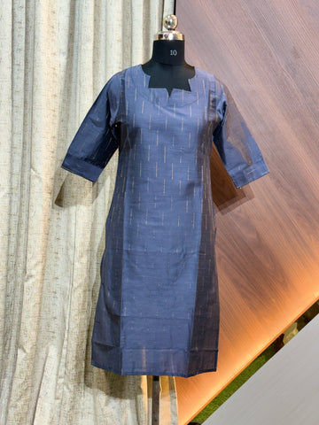 A880 - RAW SILK KURTIS