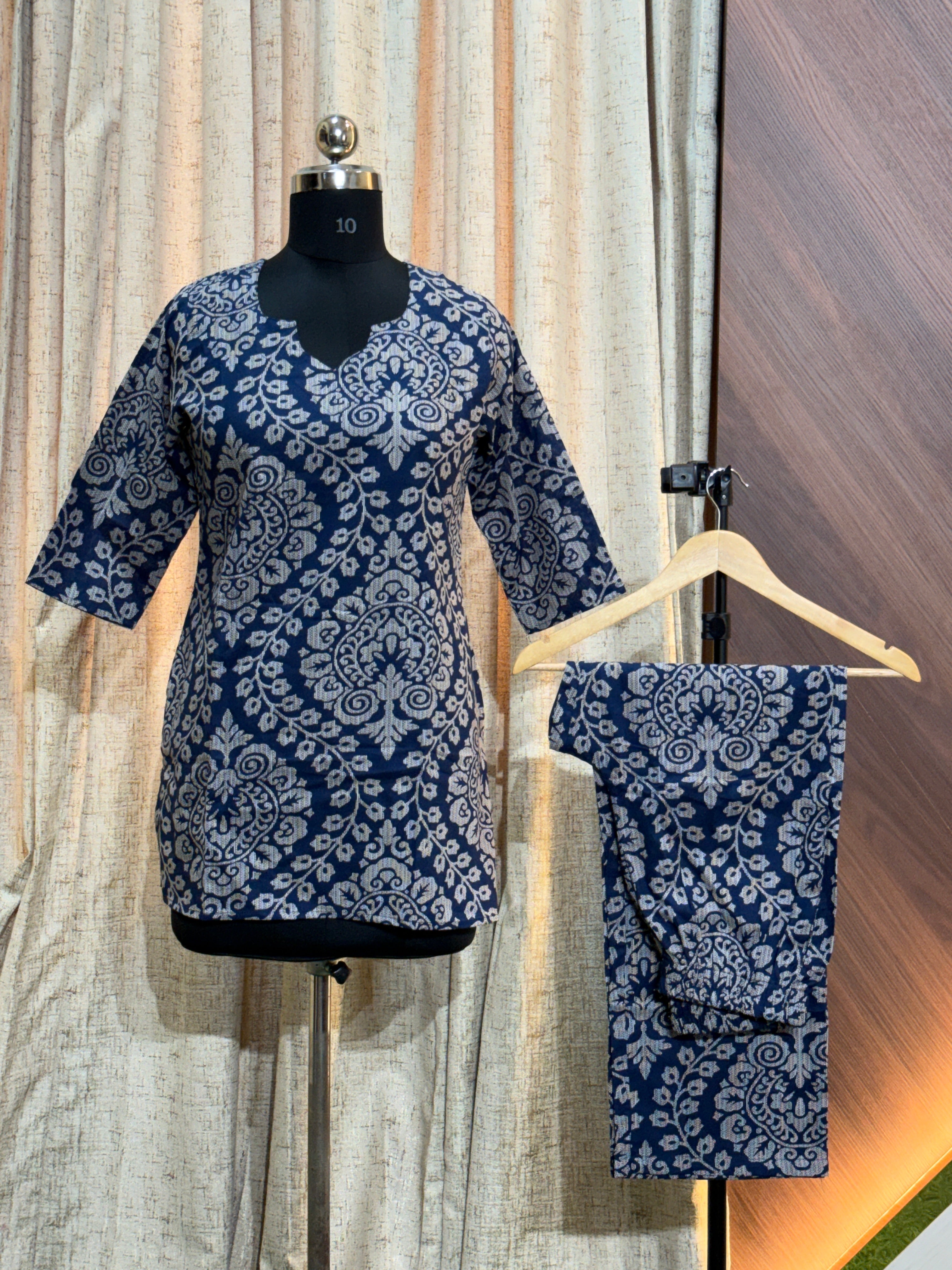 A9533-  Short Co-ords ( Blue)