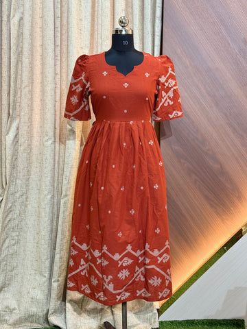 A1091 - Fit & Flared Frock