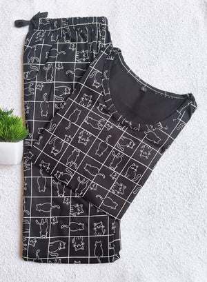 Night Suits Knitted Cotton