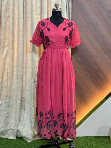 8107 -  Georgette Frock( Feeding )