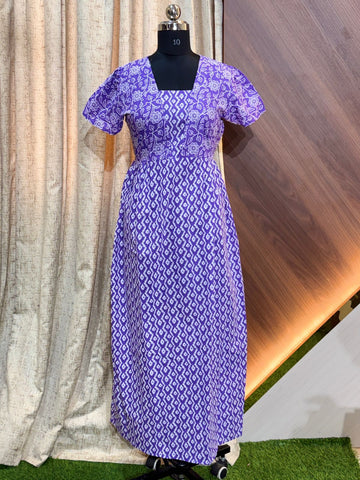 9114 - Frock Style Nighty
