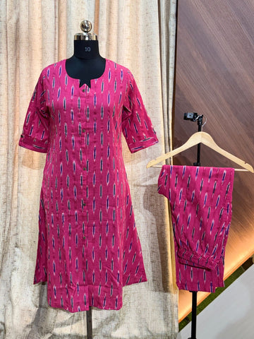 8134 - Ikkat Co-Ords