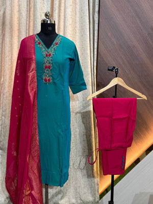 Kurtis with Pant & Dupatta