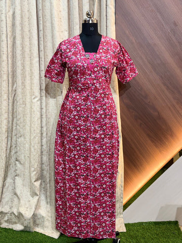 8146 - Frock Style Nighty